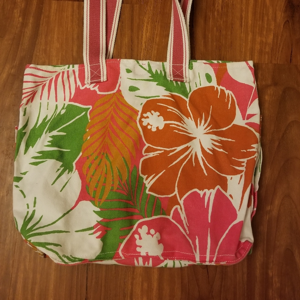 ONE Roxy canvas tote/beach bag - Picture 2 of 12